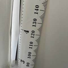身長計シールキッズメジャー 壁　ステッカー　賃貸OKの画像