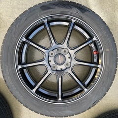 【クロススピード】ホイール付き夏用タイヤ4本セットの画像