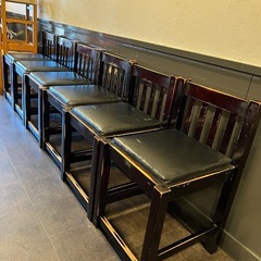 飲食店向けイス6脚　おまけ付の画像