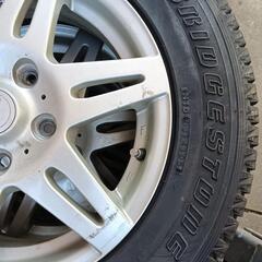 GNOSIS+BRIDGESTONE 175/80R15/タイヤホイールセットの画像