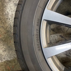 225/60r17 99Hヨコハマとアルミホイール4本セットの画像