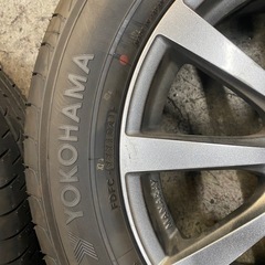 225/60r17 99Hヨコハマとアルミホイール4本セットの画像