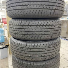 225/60r17 99Hヨコハマとアルミホイール4本セットの画像