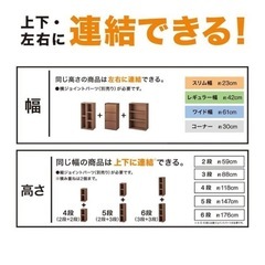 ニトリ　カラーボックス 3つの画像