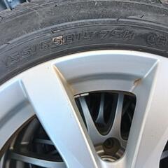 スズキ+DUMLOP 155/65R14/14インチタイヤホイールセットの画像
