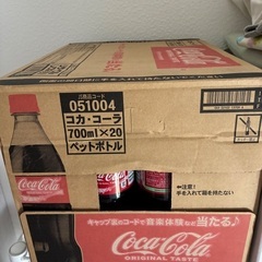 コカ・コーラ 700mlペットボトル×20本　1ケースの画像