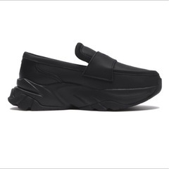 PUMA ローファー　黒　25.5cmの画像