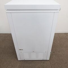  新札幌 アイリスオーヤマ 冷凍庫 100L 上開き ノンフロン チェストフリーザー 温度調節6段階 静音 大容量 コンパクト ホワイト ICSD-10A 2019年製 / No.3624の画像