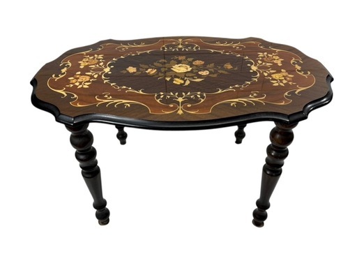 アンティーク イタリア製 象嵌細工 テーブル