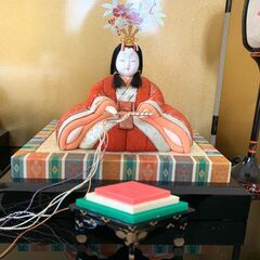 ひな人形　和モダン5段　美品の画像