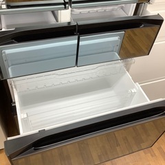 90分の無料軽トラック貸出サービス！【HITACHI】6ドア冷蔵庫（R-KXCC50S）のご紹介です!の画像