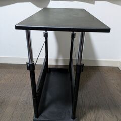 昇降式 L字デスク Bauhutteの画像