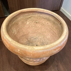 素焼き風プランター 植木鉢　ファイバー製で軽くて丈夫デスの画像