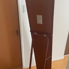 値下げ　1000円ポッキリ　姿鏡　木目ブラウン　の画像