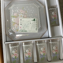 昭和レトロ　ガラスコップ　アンティークの画像