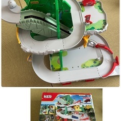 トミカ　やまのぼりドライブ&アクション高速どうろセットの画像
