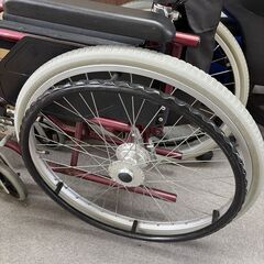 車いす アルミ製 自走 ハンドブレーキの画像