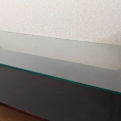 ガラスローテーブル　比較的美品の画像