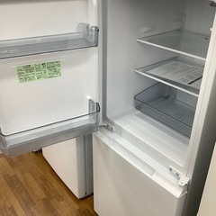 90分の無料軽トラック貸出サービス！【SHARP】2ドア冷蔵庫（SJ-D15J-W）のご紹介です!の画像