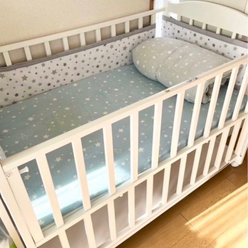 日本製ベビーベット8点セット　石崎家具エリーゼ