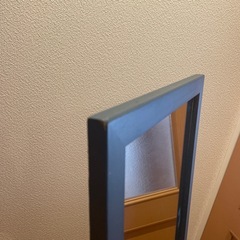 姿鏡　ブルー木目の画像