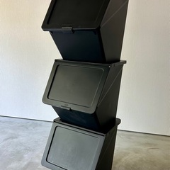 ゴミ箱／収納ケース　3個セットの画像