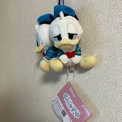 ドナルドダックむにゃすやぬいぐるみ2つ セットの画像