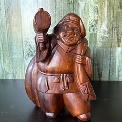 木彫り大黒天　の画像