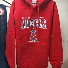エンゼルス MLB パーカー スウェットパンツ セットアップ レディース スポーツ カジュアル 部屋着 トレーニング 野球 ファングッズ　251006-5Tの画像