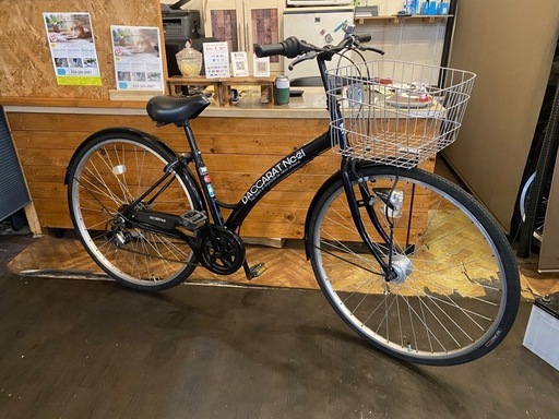 【LEDオートライト】27インチ　6段 自転車