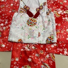 七五三着物セット　3歳　女の子　フルセットの画像