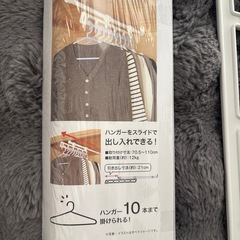 スライドで出し入れできる　押入れハンガーの画像