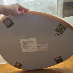 【非対面可】丸テーブル　足なし　　　　の画像