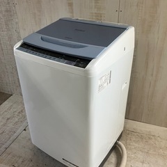 J490⭐️日立　2017年製　7キロ洗い　全自動洗濯機の画像