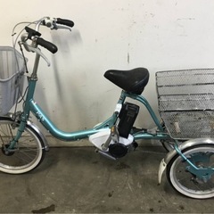 A-184△ y 岐阜発/ヤマハPAS/電動アシスト三輪自転車/3段変速/バッテリー8.7Ah/充電器なし/走行確認/現状品/管18s/ R7.9/11 △の画像