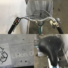 A-184△ y 岐阜発/ヤマハPAS/電動アシスト三輪自転車/3段変速/バッテリー8.7Ah/充電器なし/走行確認/現状品/管18s/ R7.9/11 △の画像