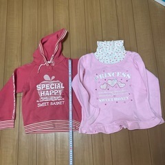 女の子130サイズ　秋冬服　お値下げしました！の画像