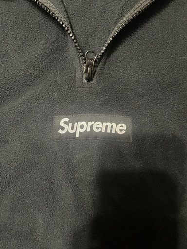 supremeフリースパーカーブラック
