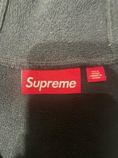 supremeフリースパーカーブラック
