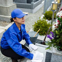 多磨霊園・小平霊園限定 🙏お墓参りの代行、お墓のお掃除を行う便利...