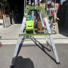 立山アルミ HK-900 はしご兼用脚立 脚立の高さ：83cm はしごの長さ1m77cm 中古品 ③の画像