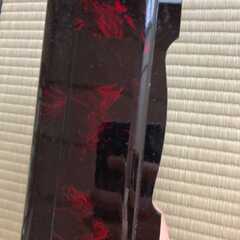 C お重１段　扇面　WDH 20x20x9の画像