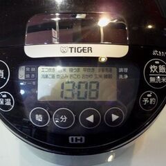 TIGER 5.5合炊き IHジャー炊飯器 JPW-H100 ブラック 2023年製 遠赤黒厚釜 タイガー 炊飯器 ジャー IH炊飯器 札幌市東区 新道東店の画像