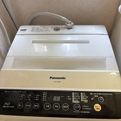 【中古】パナソニック 全自動洗濯機 7kg NA- F70PB9  の画像