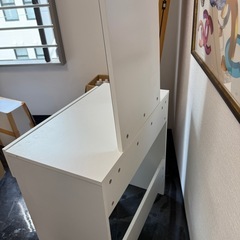 ドレッサー　鏡　椅子付き　無料で差し上げます。の画像