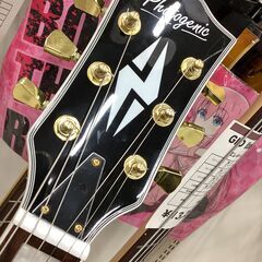 調整済みの超美品！Photogenic レスポールカスタムシェイプ LP-300C 初心者でも弾きやすいエントリーモデル♪の画像