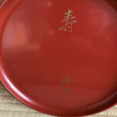 H　お重３段　丸型竹　φ21ｘh15.5 内祝いの画像