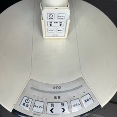 扇風機　ユーイング UF-HR30L 扇風機 ホワイト 2018年製の画像