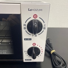 【ご来店限定】 コイズミ  トースター 2020年製＊1006-3の画像