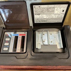 TOYOKUNI 石油ストーブ ファンヒーター 木目調 レトロ 暖房器具 の画像